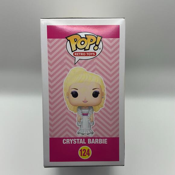 Crystal Barbie #124 – Barbie Retro Toys Funko Pop (Box has visible wear) - Picture 2 of 6